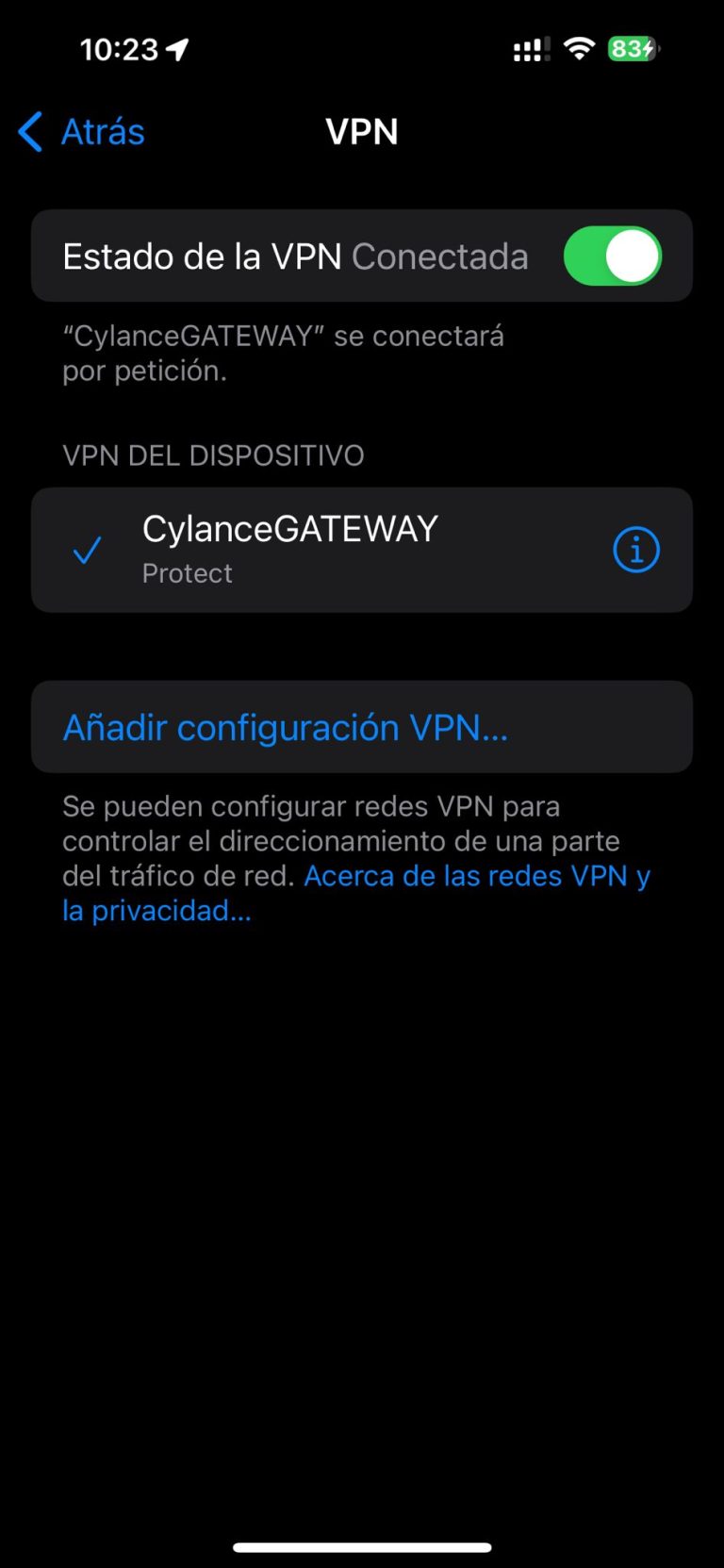Aplicación de chat cuántica VPN anonima